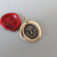Load image into Gallery viewer, Why Wish For What You Have - Tree of Life Antique Bronze Wax Seal Pendant Jewelry Pelican Piety
